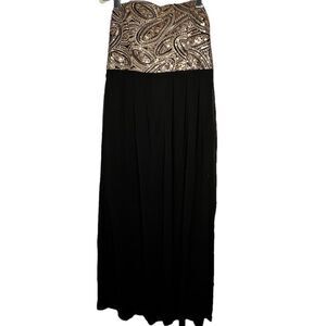 CALS Strapless Maxi Dress nwt